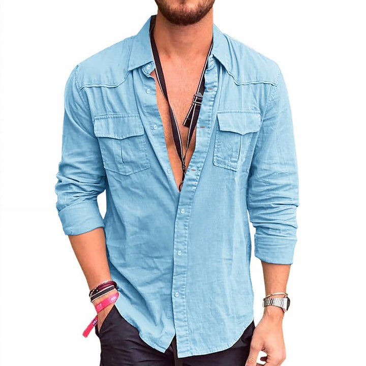 Jesse - Camicia con tasche cargo sartoriali