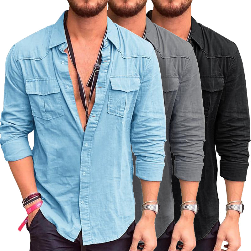 Jesse - Camicia con tasche cargo sartoriali