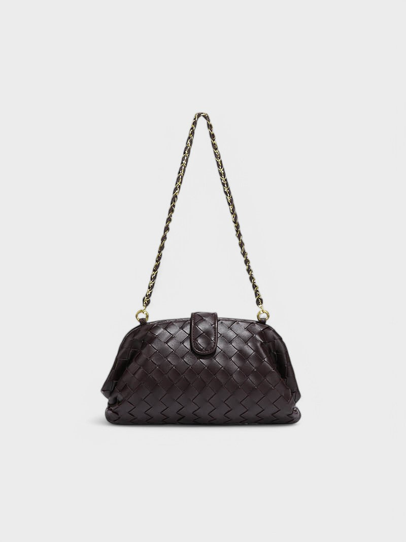 Poppy - Borsa a tracolla Noir Gold