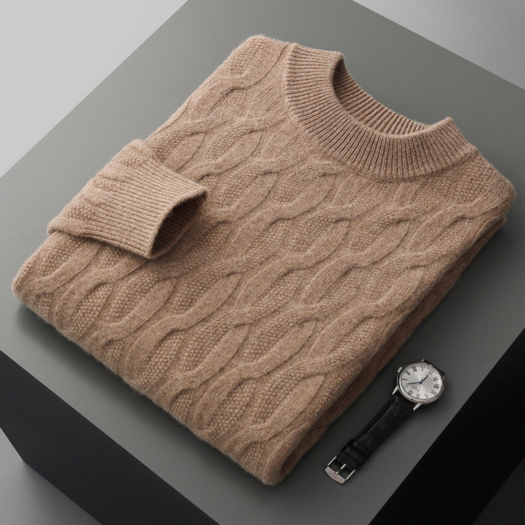 Liam - Maglione con colletto strutturato