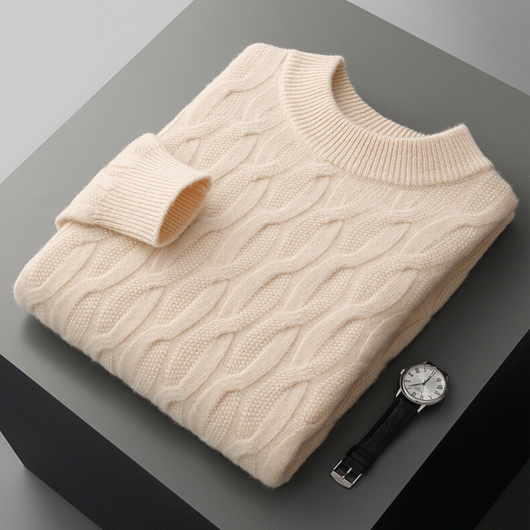 Liam - Maglione con colletto strutturato