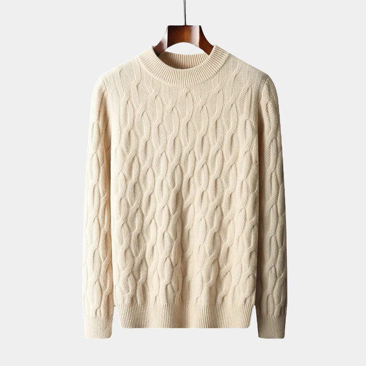 Liam - Maglione con colletto strutturato
