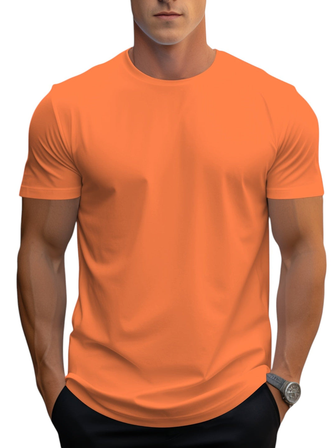 Felix - Regular Fit Soft Neck T-Shirt