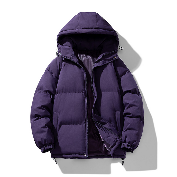Cappotto invernale con cappuccio