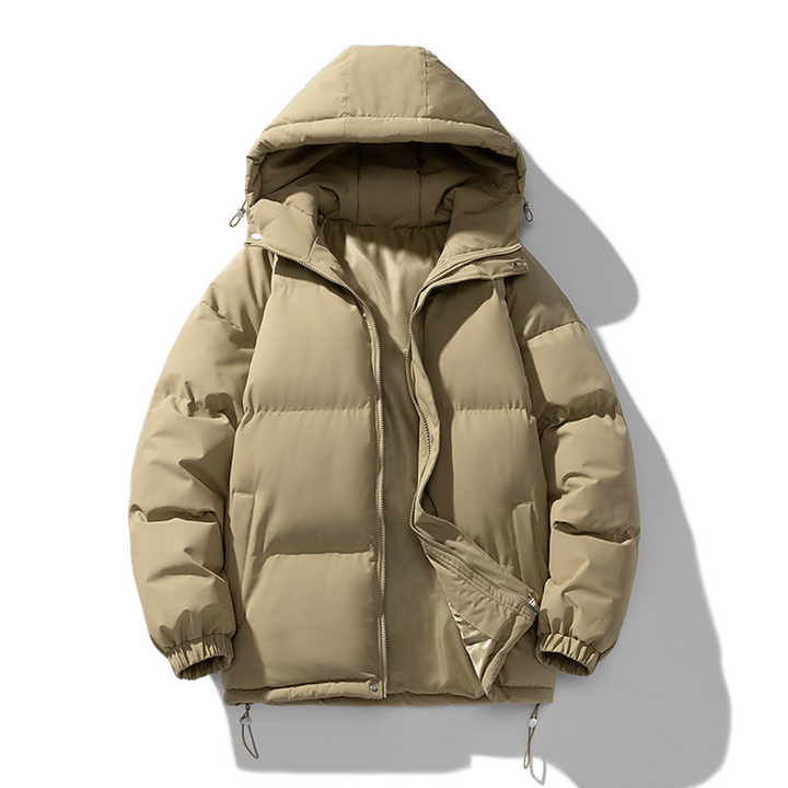 Cappotto invernale con cappuccio