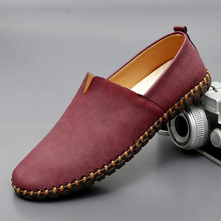 GIORDI™|MOCASSINI IN PELLE ARTIGIANALE