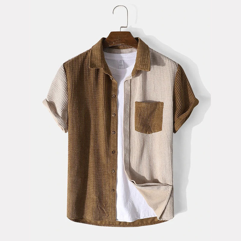 Ethan - Completo due pezzi con maglia a nido d'ape