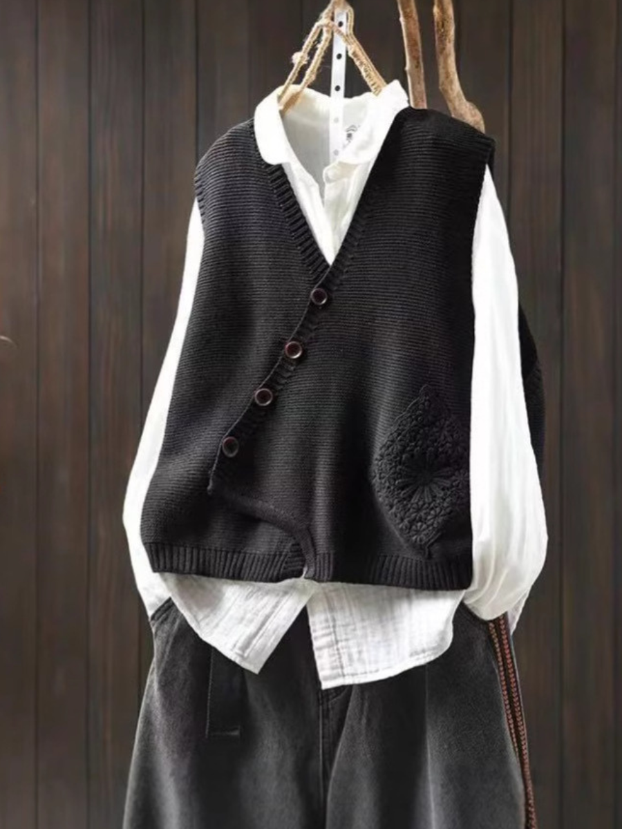 Evelyn - Gilet in maglia