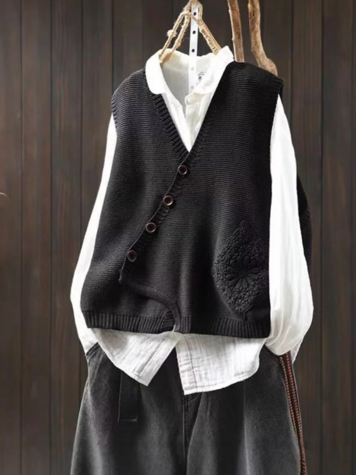 Evelyn - Gilet in maglia