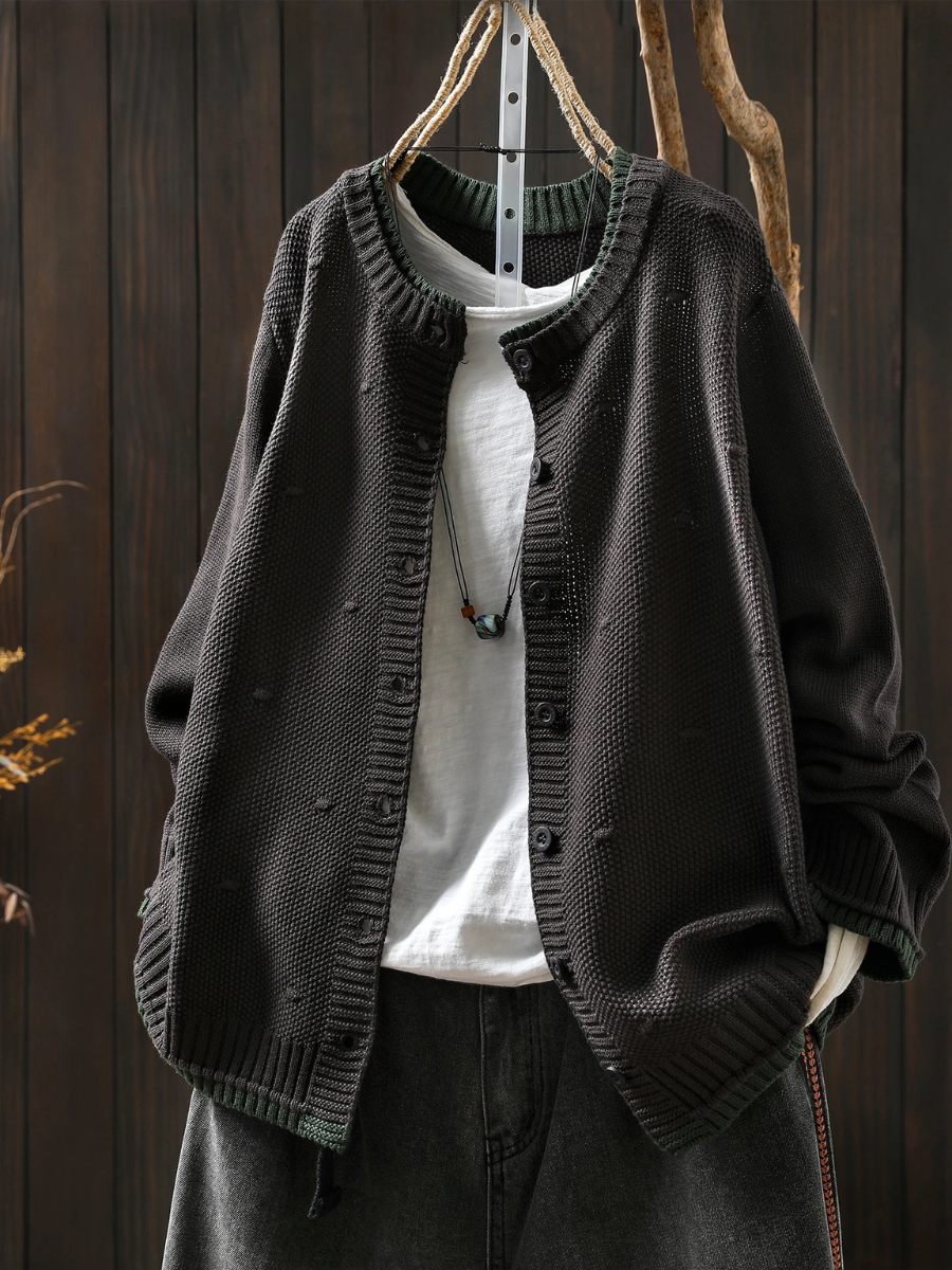 Annabelle - Cardigan in maglia lavorata