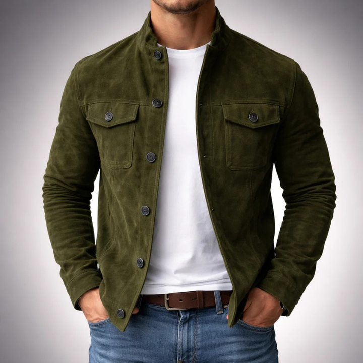 Andreas - Camicia giacca con tocco morbido