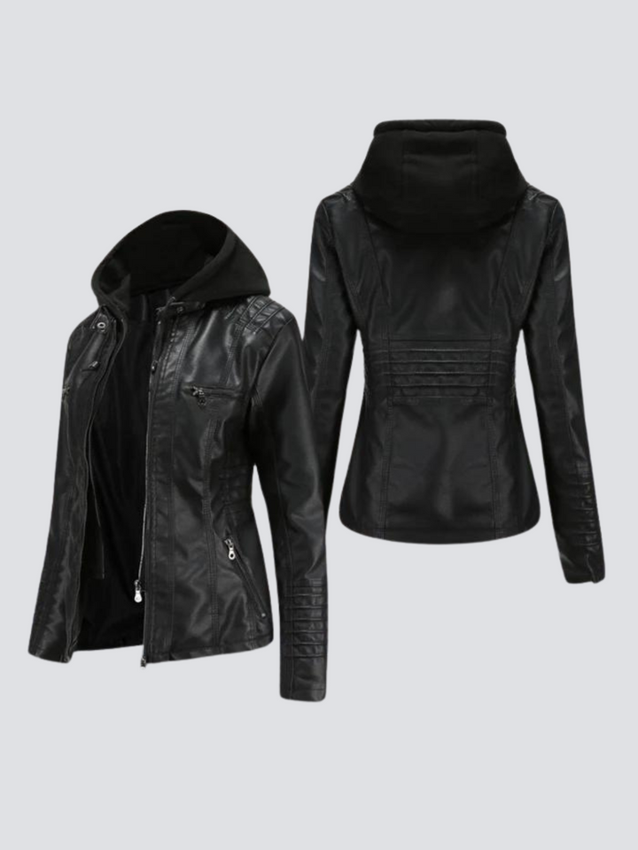 Giacca in pelle comoda