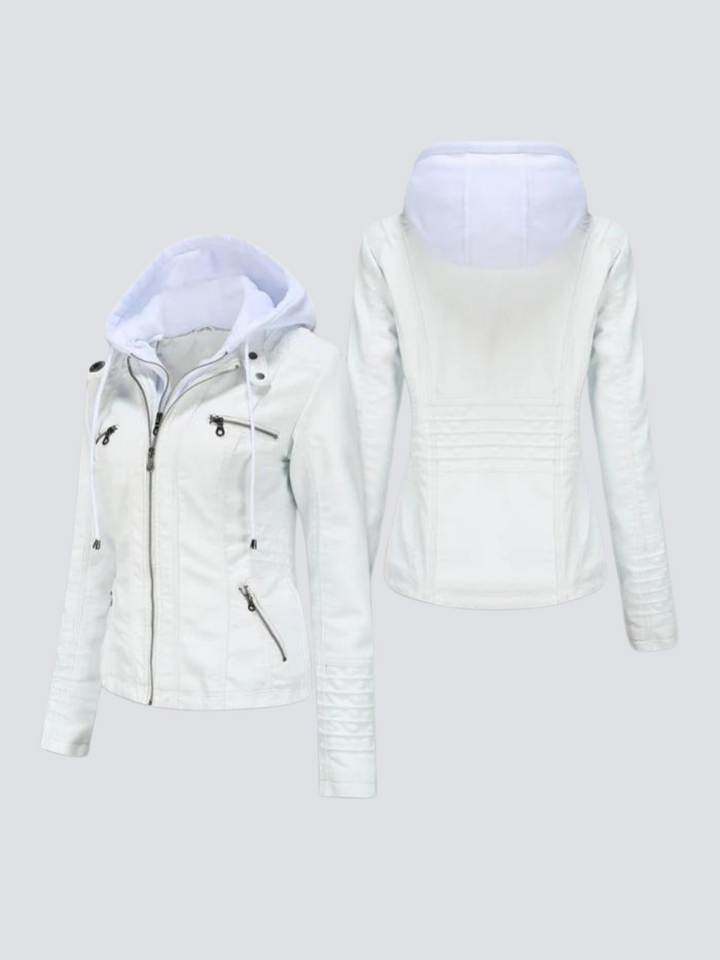 Giacca in pelle comoda