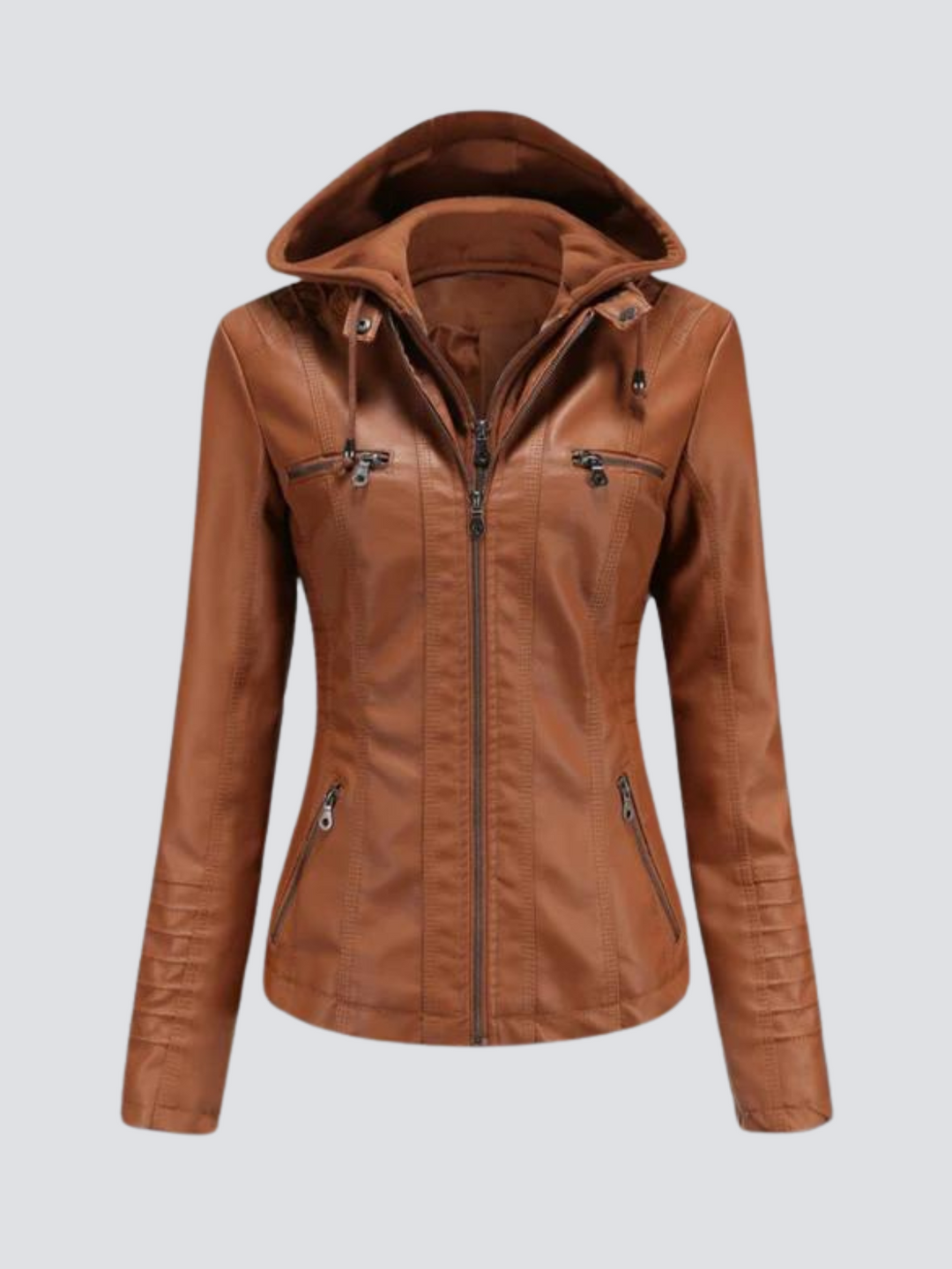 Giacca in pelle comoda