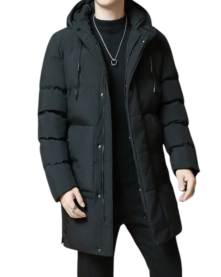 Elegante giacca invernale lunga