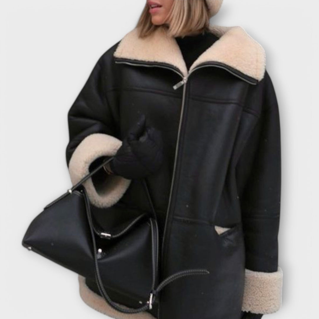 Nora - Cappotto in finta pelle