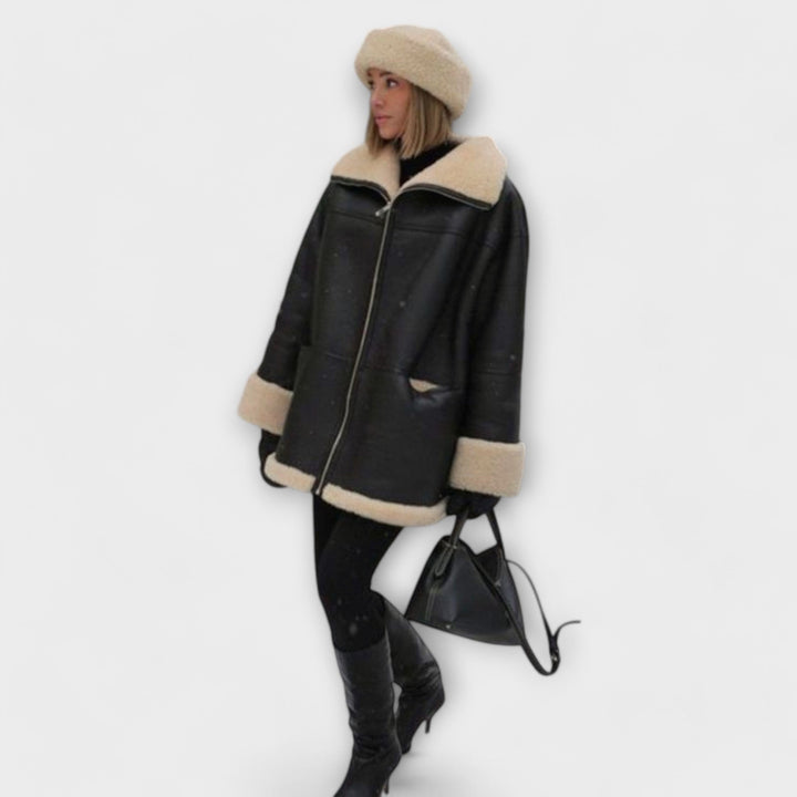 Nora - Cappotto in finta pelle