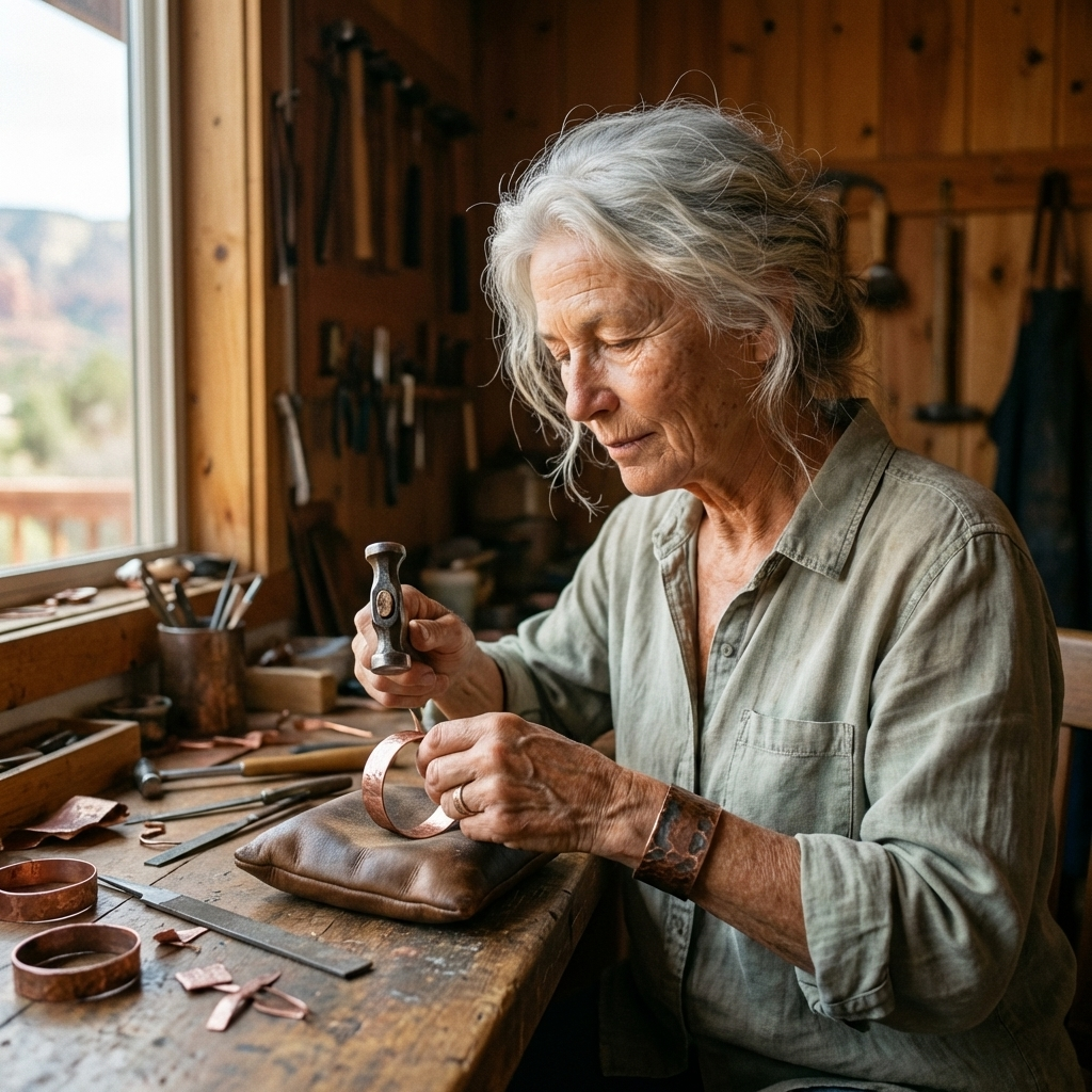 Bracciale da Uomo in Rame