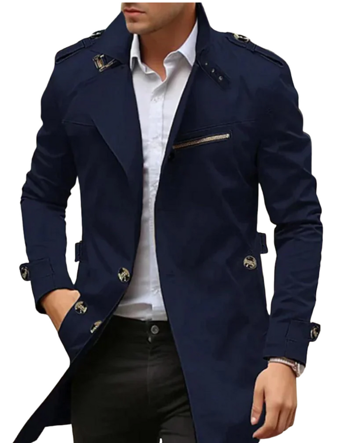 Trench elegante per uomini
