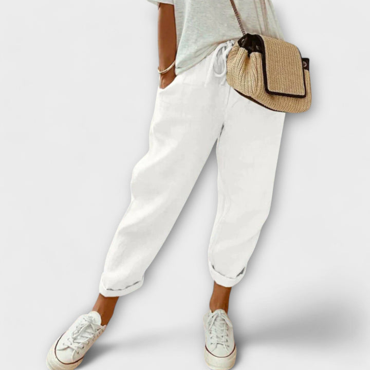 Isla - Pantaloni moderni e casual in lino