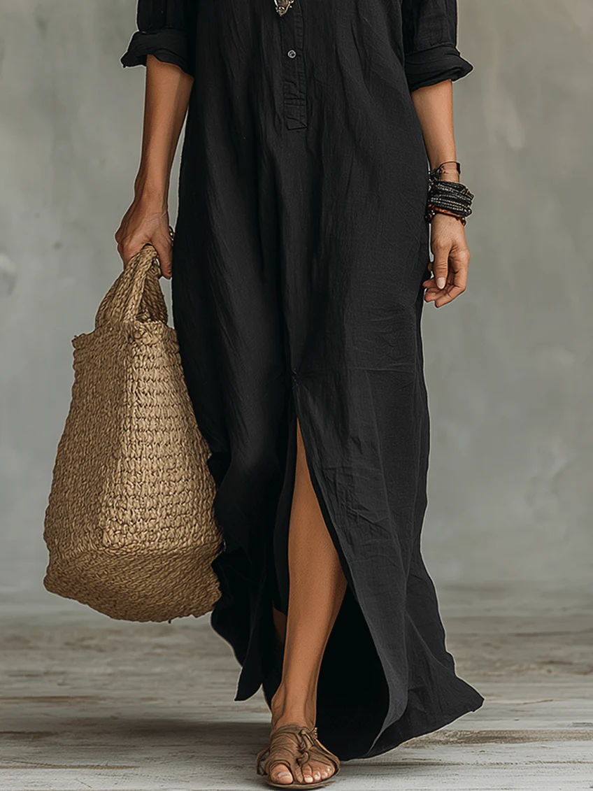 WILLOW | Maxi abito effortless Silhouette valorizzante Versatile per tutti i giorni