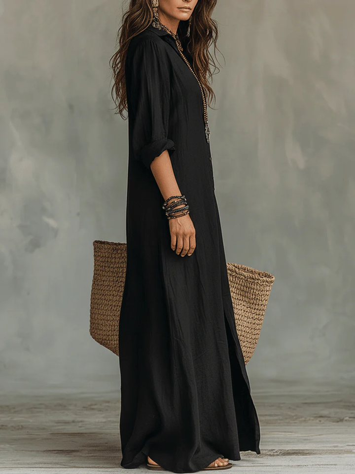 WILLOW | Maxi abito effortless Silhouette valorizzante Versatile per tutti i giorni