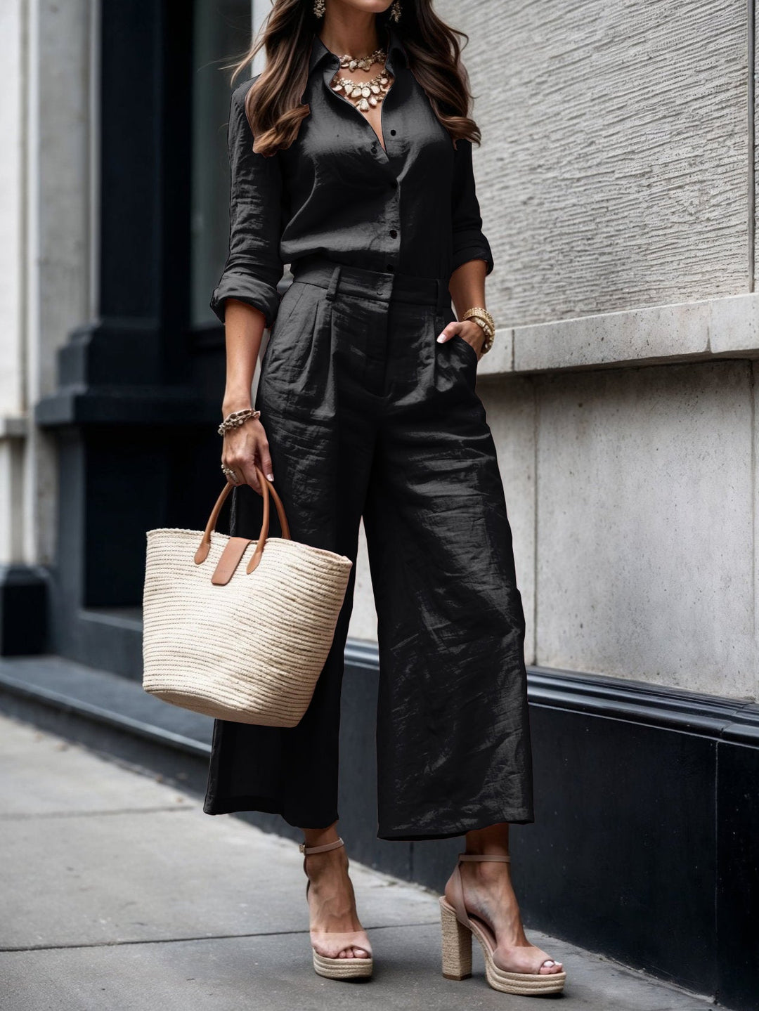 Ivy - Completo Casual Chic Rosa