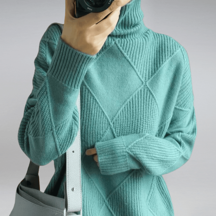 Adelina™ | Maglione Morbido con Collo Alto