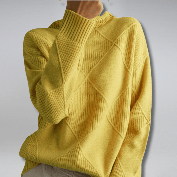 Adelina™ | Maglione Morbido con Collo Alto