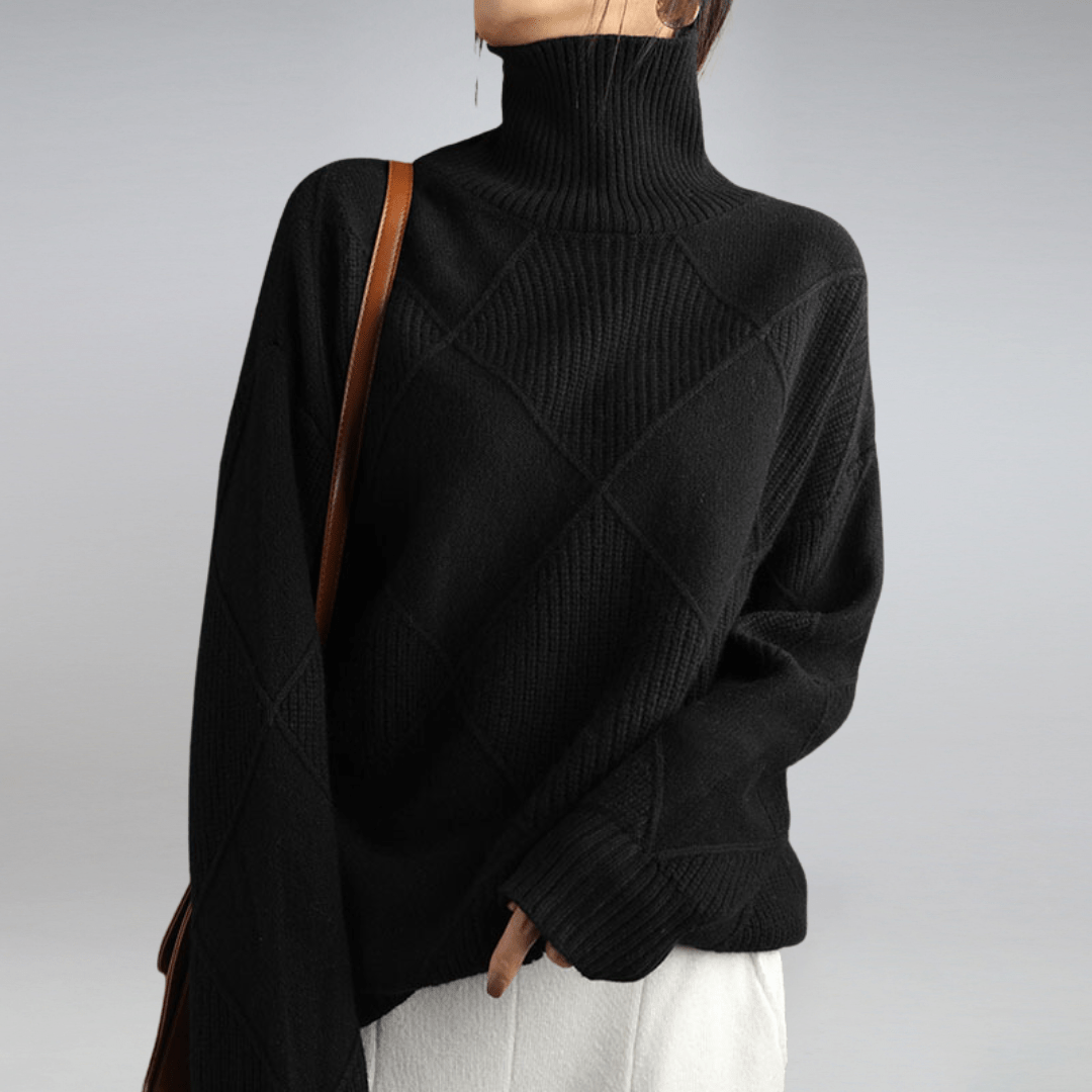 Adelina™ | Maglione Morbido con Collo Alto