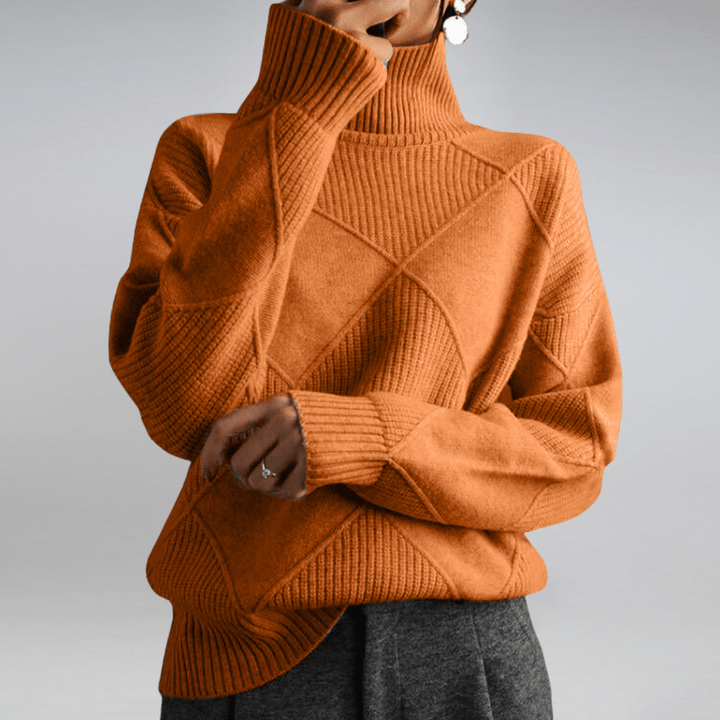 Adelina™ | Maglione Morbido con Collo Alto