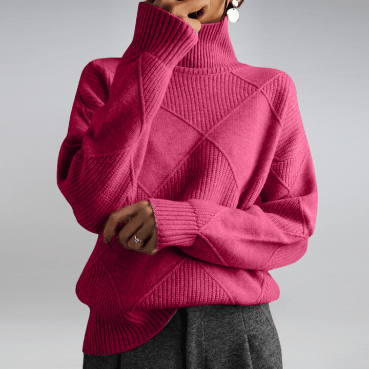 Adelina™ | Maglione Morbido con Collo Alto