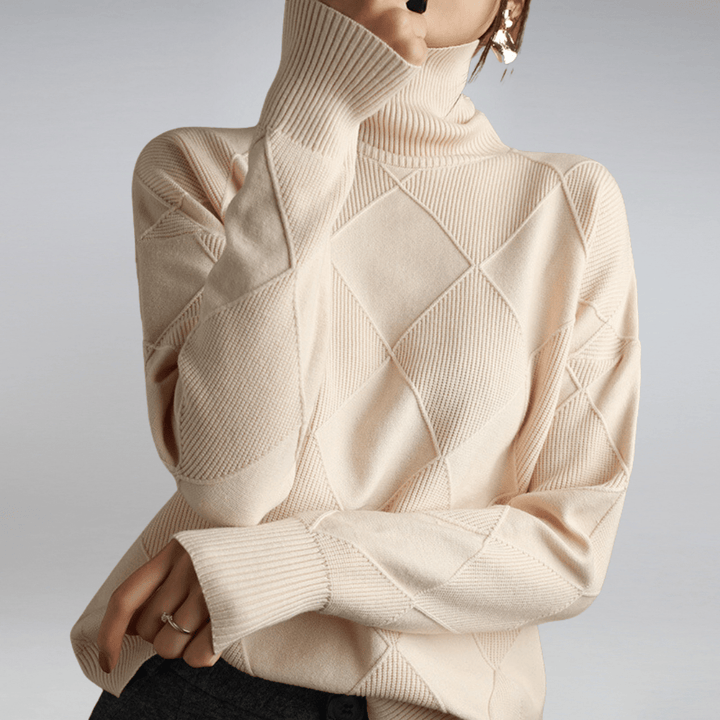 Adelina™ | Maglione Morbido con Collo Alto