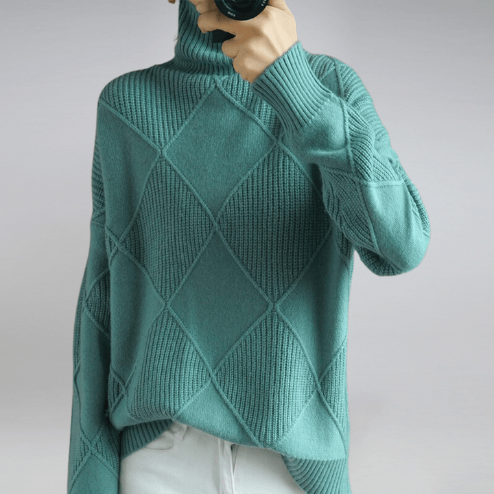 Adelina™ | Maglione Morbido con Collo Alto