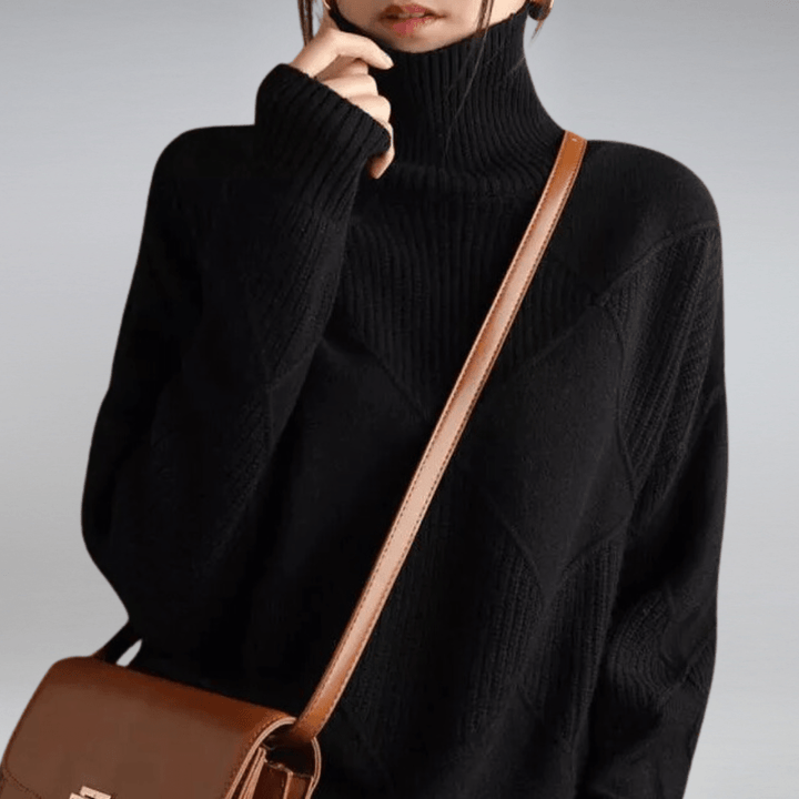 Adelina™ | Maglione Morbido con Collo Alto
