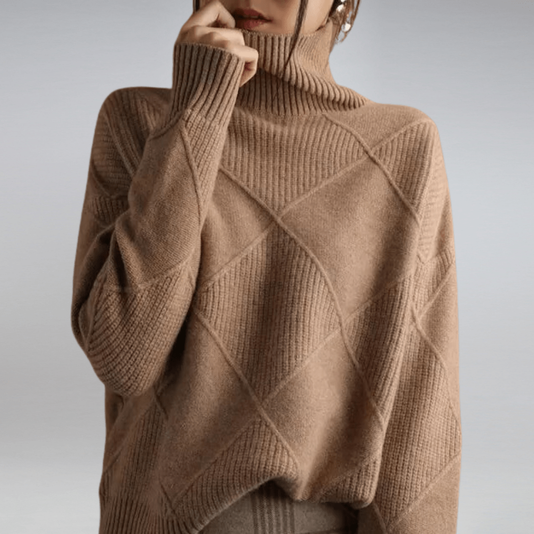 Adelina™ | Maglione Morbido con Collo Alto