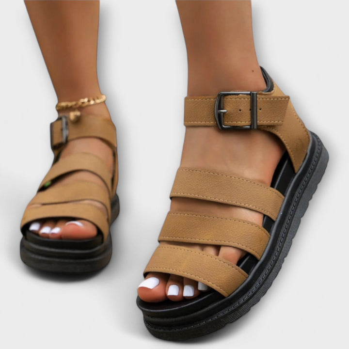 Reinhild - Sandali con listini multipli