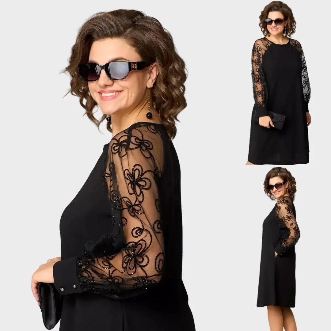 Celina - vestito midi classico per occasioni speciali