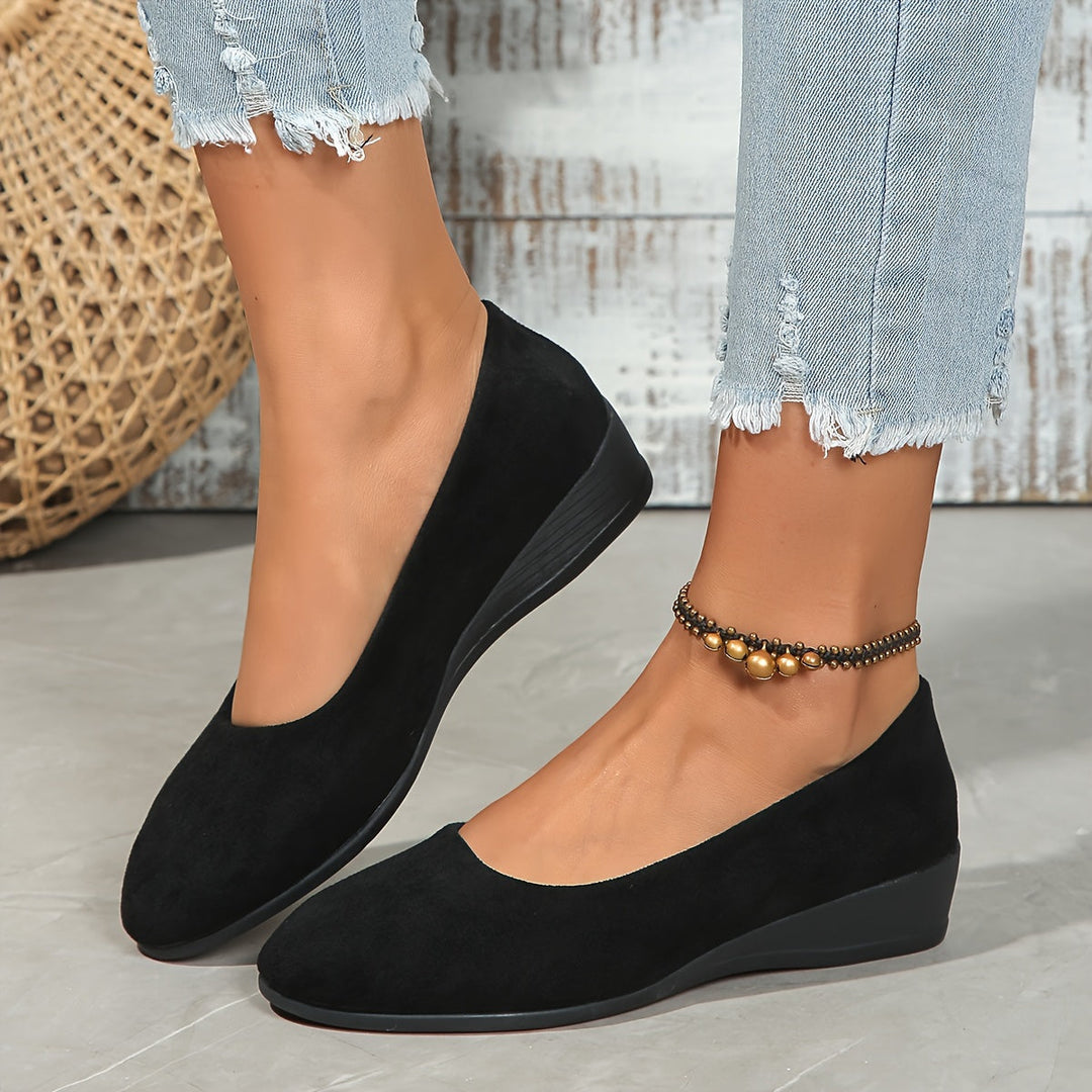 Eliane - Ballerine comode con suola a piattaforma