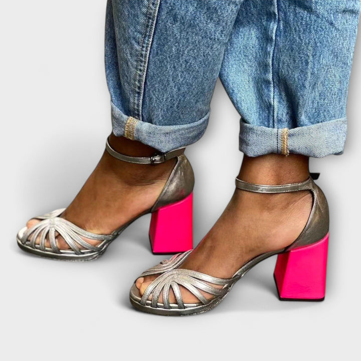 Notburga - Elegant Shiny Sandals