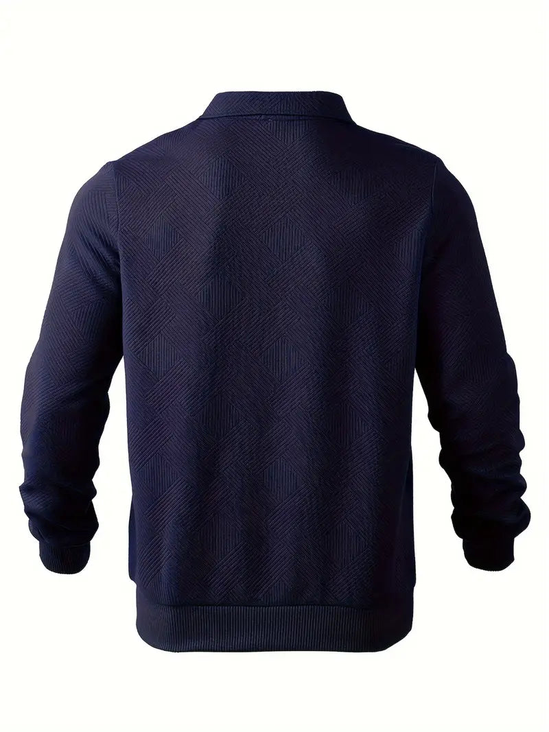 Maglione con motivo a cerniera