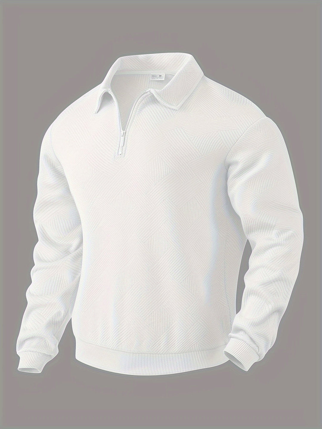 Maglione con motivo a cerniera