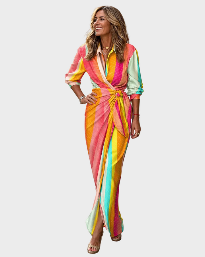 Lola - Vestito lungo stampato