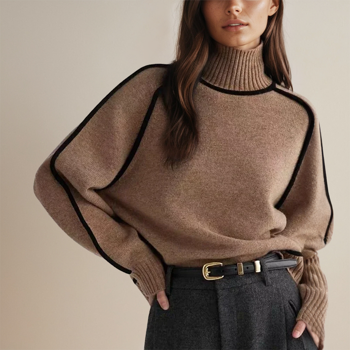 Emilie™  | Maglione a Collo Alto