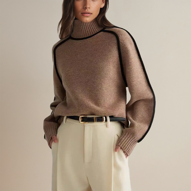 Emilie™  | Maglione a Collo Alto