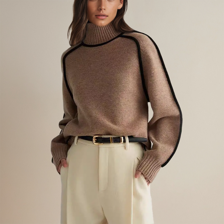 Emilie™  | Maglione a Collo Alto