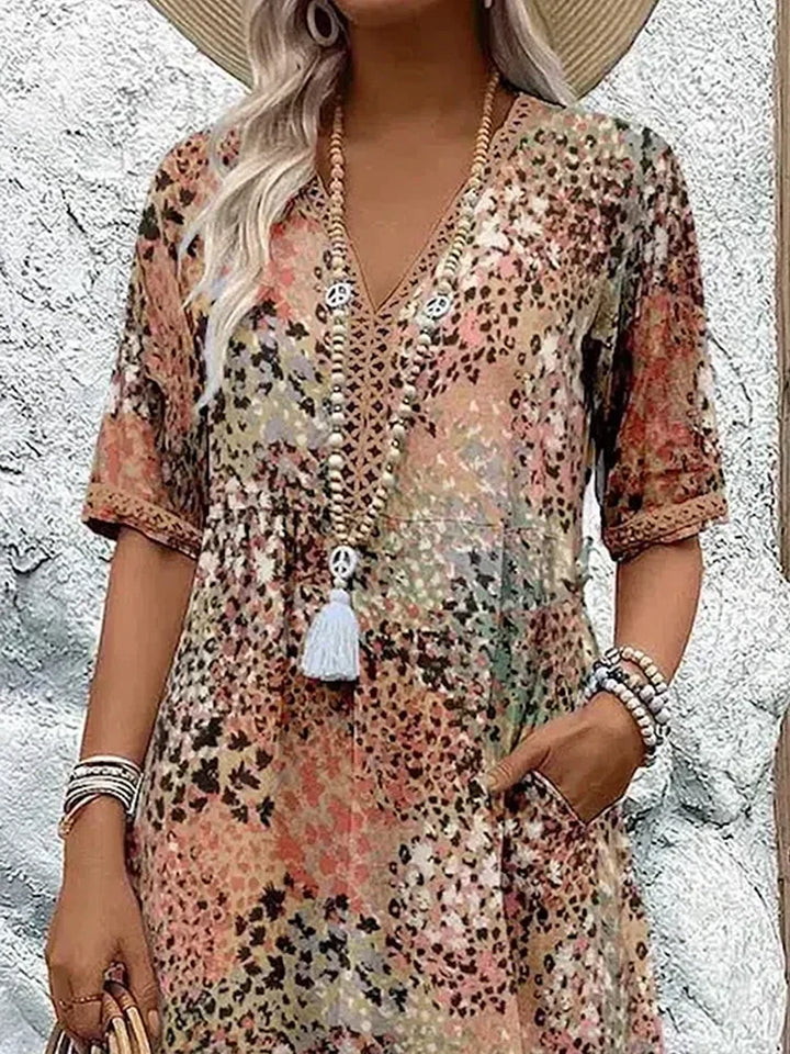 Lina | Vestito leggero con scollo a V