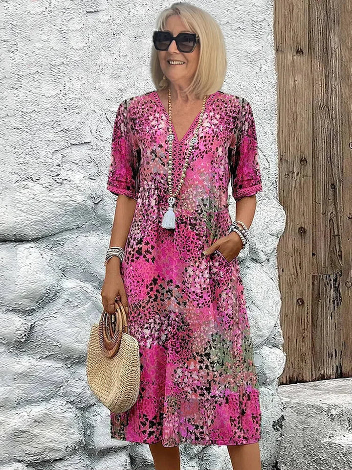 Lina | Vestito leggero con scollo a V