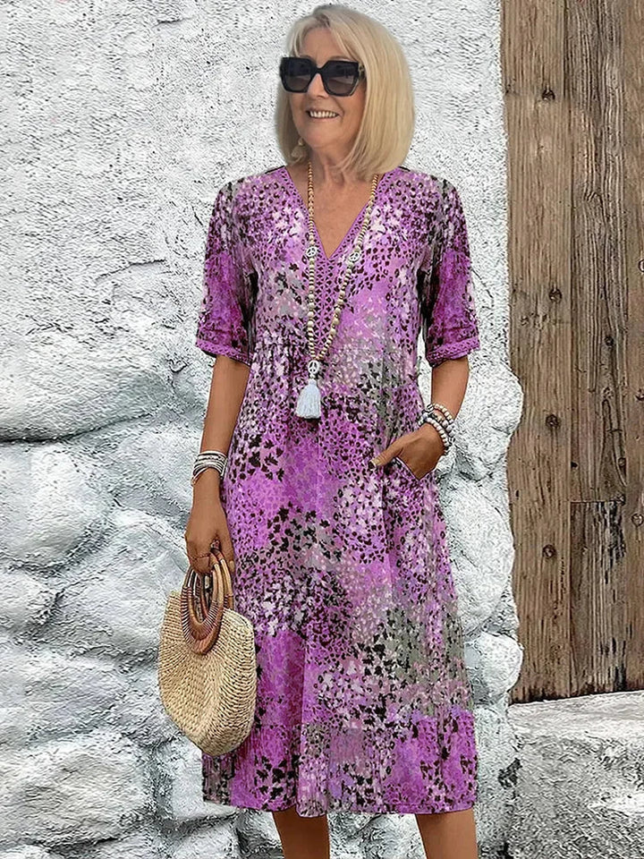 Lina | Vestito leggero con scollo a V