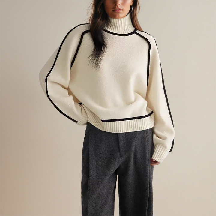Emilie™  | Maglione a Collo Alto